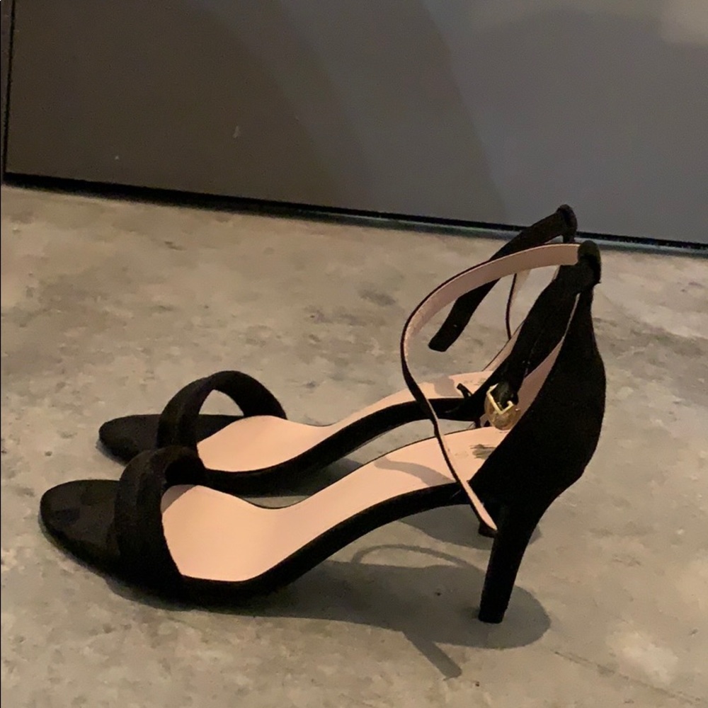 H&M Black strap shoes
